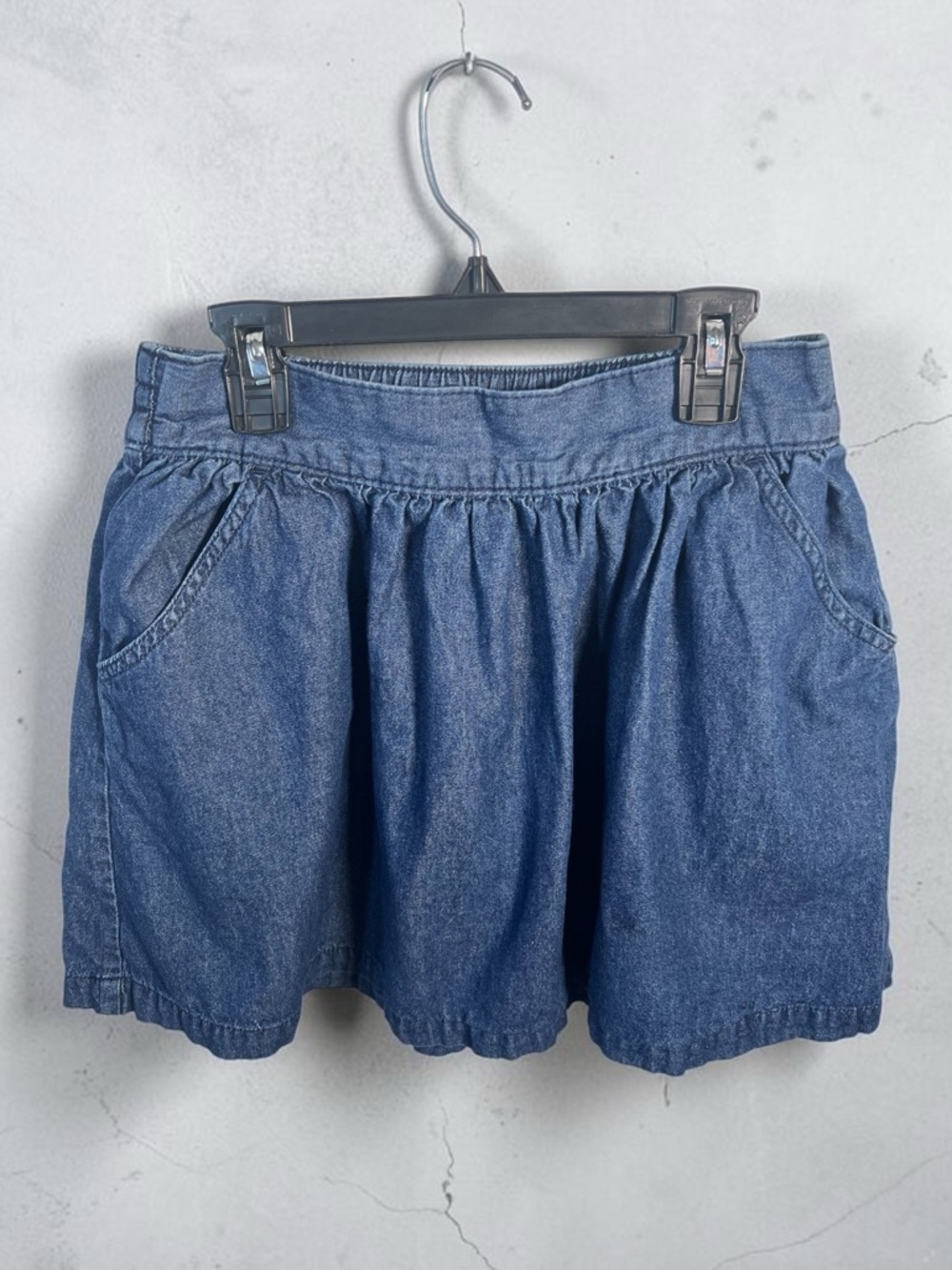 Cherokee girls vintage Denim Skirt in Medium Blue